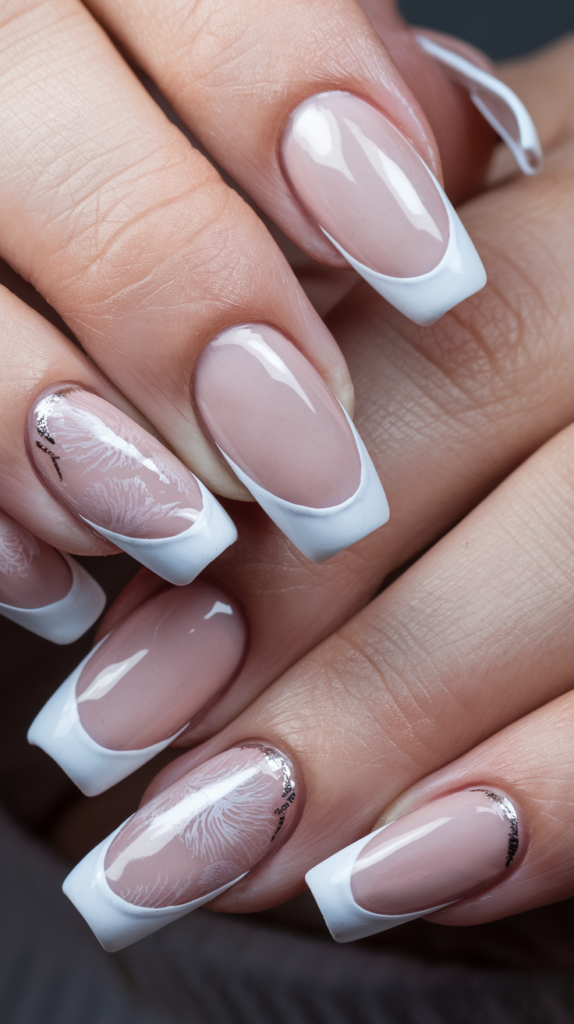 French Tip Upgrade Long Nails Ideas