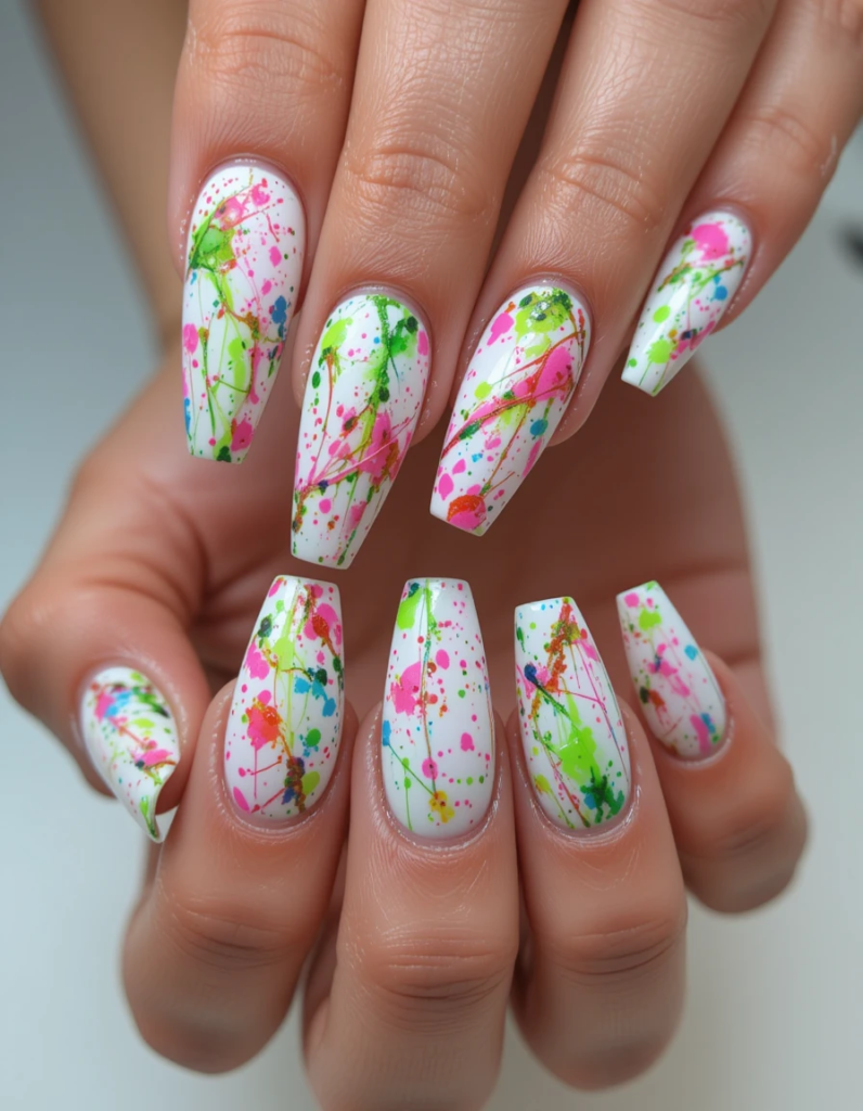 Abstract Art nails